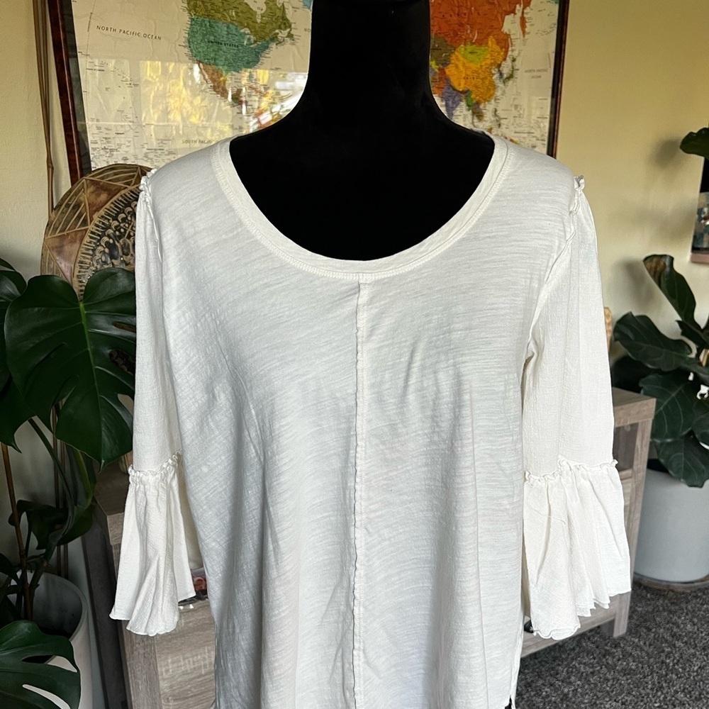 Bordeaux boho top